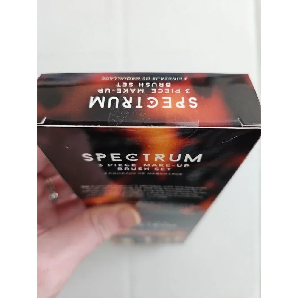 Spectrum 3 Piece Make-Up Brush Set - New In Box, Sealed
